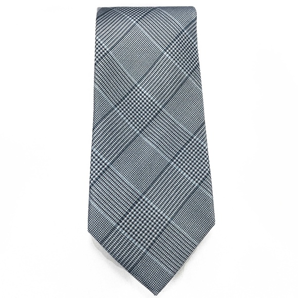 Michael Kors Other - Michael Kors Men's Neck Tie Aqua Teal Blue Plaid